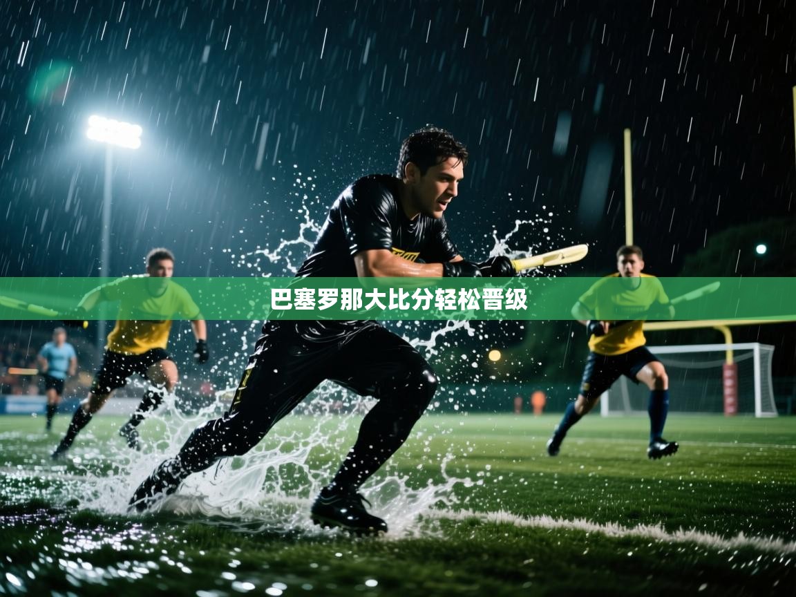 巴塞罗那大比分轻松晋级  第1张